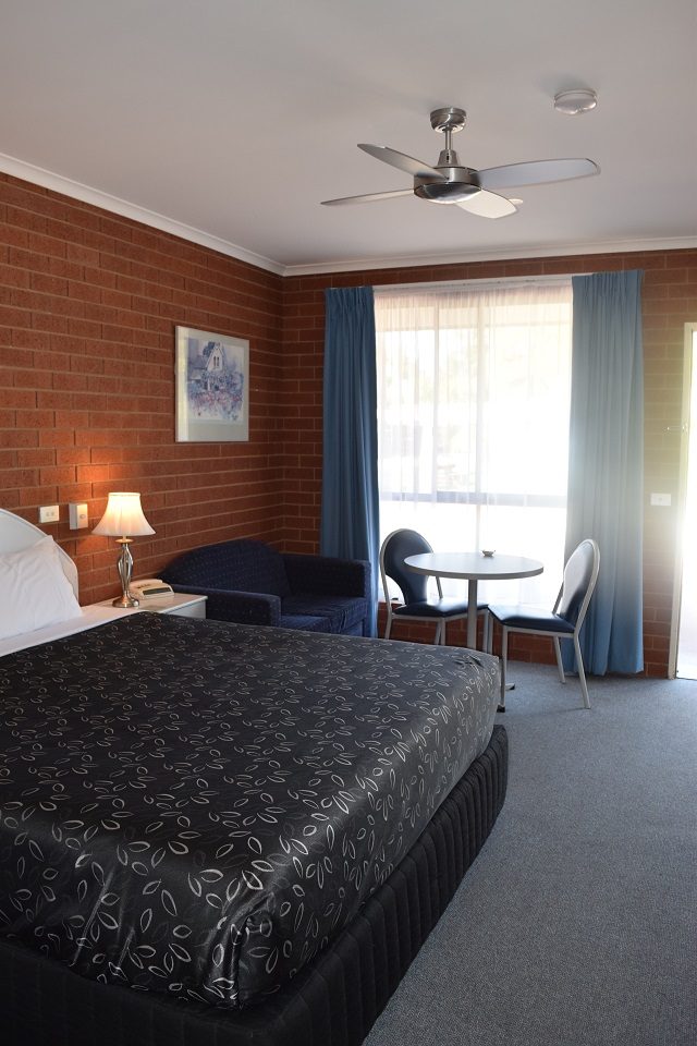 Executive Suite seating area with natural light